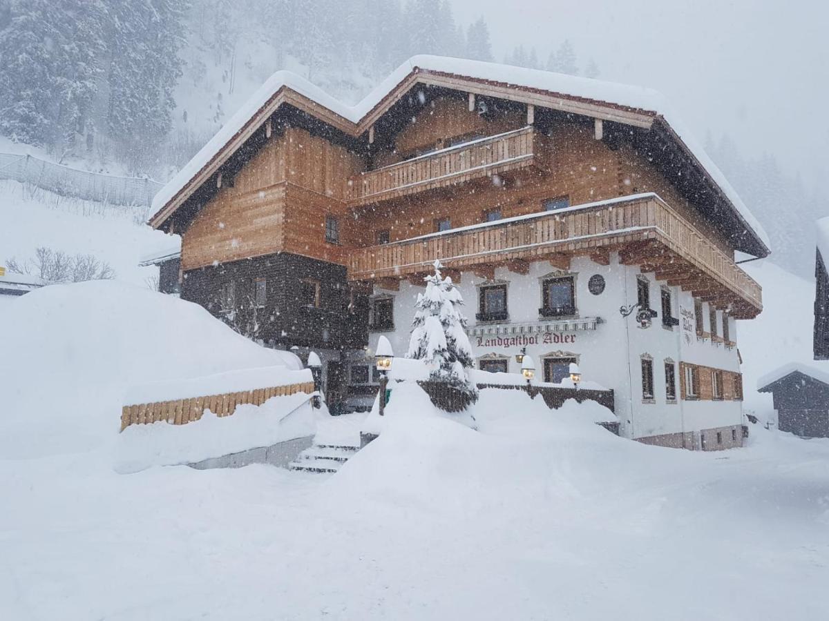 Landgasthof Adler Hinterhornbach Экстерьер фото