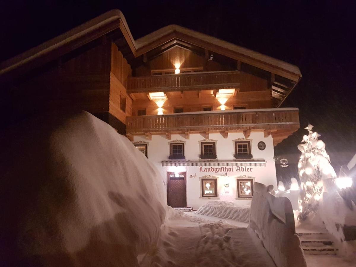 Landgasthof Adler Hinterhornbach Экстерьер фото